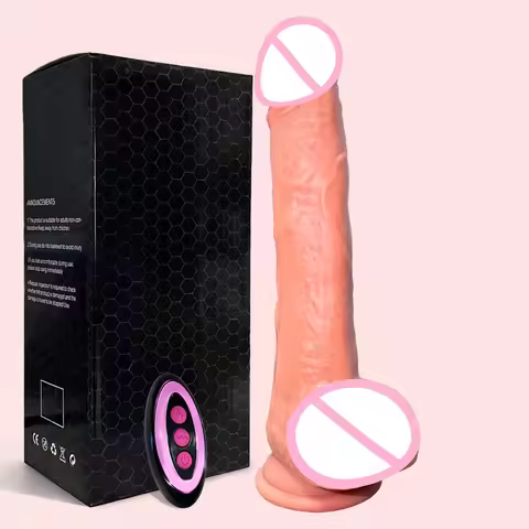 Adult Women Toys Realistic Vibrator With Powerful Suction Cup Vibration Remote Control Silicone Mate