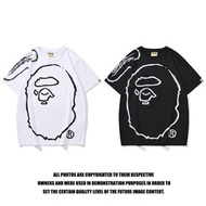 A Bathing Ape - Bape trendy loose men T shirt bape t-shirt lelaki