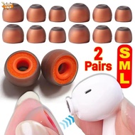 Soft Silicone & Memory Foam Earphone Earbud Tips Caps S/M/L Foam Earplug Tips in-Ear Headphones Ear 