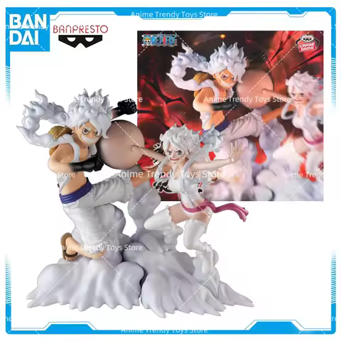 In Stock Original Anime Model BANDAI Banpresto One Piece Monkey D. Luffy Jewelry Bonney Collection T