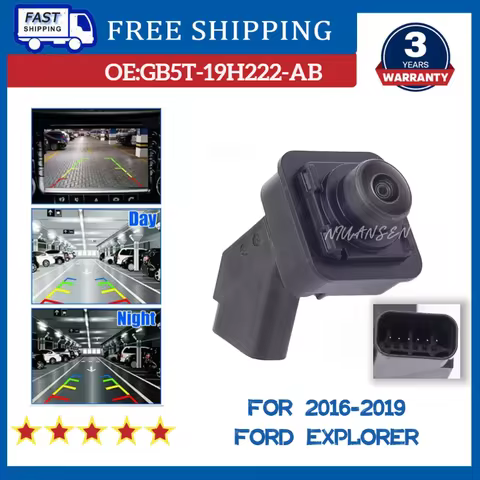 GB5T-19H222-AB Front Grille Parking Assist Camera For Ford Explorer 2.3L 3.5L 2016 2017 2018 2019 GB