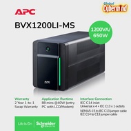 APC BVX1200LI-MS Easy UPS BVX 1200VA, 230V, AVR, Universal Sockets (Brought to you by Global Cybermind)