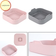 LadyHome AirFryer Silicone Pot al Air Fryers Accessories Fried Baking Tray sg