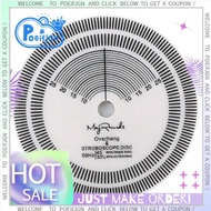 LP Record Player Strobe Disc Calibration Tachometer Record Player Speed Detection Record Calibration