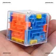 Transparent 3D Maze Ball Cube Toy reduces rubik's maze stress
