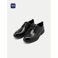 HLA/Hailan House Formal Leather Shoes Wedding Groom Wedding Shoes Breathable Classic Texture Cowhide