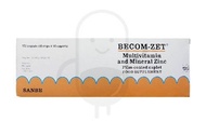 BECOM ZET STRIP VITAMIN B COMPLEX C E DAN SENG