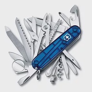 VICTORINOX 瑞士維氏 33用冠軍瑞士刀 - 透明藍