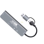 btsg USB3 0 4K Double Interfaces Video Capture Card 4K Resolution For Live Streaming