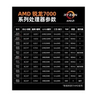 AMD Ryzen 5 5600X 5600 7500F 9600X 9700X  Box CPU Processor Bulk
