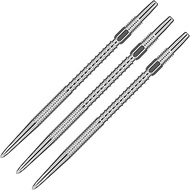 TARGET Darts Swiss Points, Fire Swiss Point Dart Tips (3 Pack Set of Tips) 40MM, Silver | Change Dar