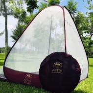 Mùng /Màn Ngủ Tự Bung METTA - 1M2 x 1M9 - BH 18 tháng - Hàng Chính Hãng - Việt Nam Xuất Khẩu