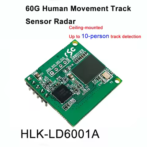 Hi-Link 60G 4 Transmitter 4our-receiver High-precision Multi-Target Human Movement Track Sensing HLK