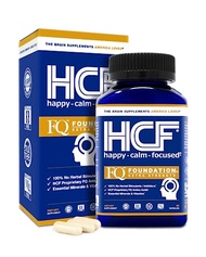 HCF Happy, Calm & Focused - Natural Nootropic Focus Supplement - Boost Concentration, Enhance Focus,