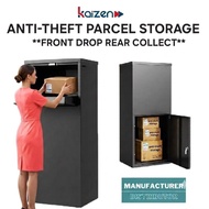 📣FRONT DROP BACK RECEIVE📣 Private Household Anti-Theft Parcel Drop Box Outdoor Collection Locker Wal