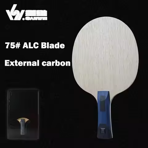 SANWEI-Professional ALC Table Tennis Blade, VIS Structure, Aryl Carbon Ping Pong Paddle, Super Attac