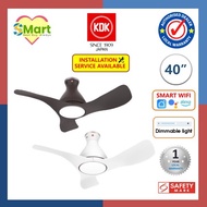 KDK F40GP (100cm) Wi-Fi and Apps Control DC LED Light Ceiling Fan