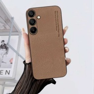 Latest SoftCase Plain Leather Luxury Ultra Thin Samsung Galaxy A34 S25 S25 Plus S25 Ultra