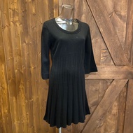 Japan ATSURO TOYAMA Black Knitted Dress