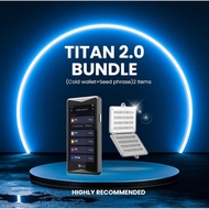 Limited Promo 🔥 ELLIPAL Titan 2.0 Crypto , Bitcoin Cold Wallet Bundle with Ellipal Seed Phrase Steel