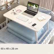 TaffHOME Folding Laptop Table BO-670 红 Bed Table 60 quarter 40 & 70 quarter 48 | Stable U-Leg, Thick