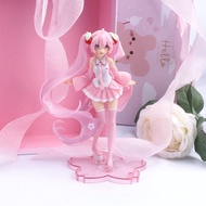 1 pcs สีชมพู Hatsune Miku การ์ตูน Sailor Moon ตุ๊กตาของเล่นเค้ก Topper ตกแต่ง Birthday Party Supplies
