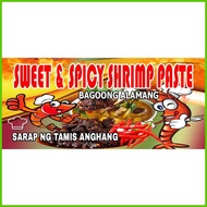 ← ☩ STICKER LABELS FOR SWEET AND SPICY SHRIMP PASTE (BAGOONG ALAMANG) NOT CUSTOMIZED