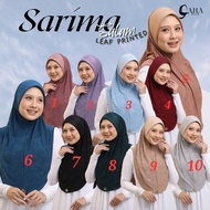 Hijab Instant Tudung  for Muslim Mos Crepe Sarima Sulam