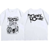 Summer Men Women Clothes Chemical Romance Mcr Dead T-Shirt 90s Vintage Black Punk Emo Rock Band Man 