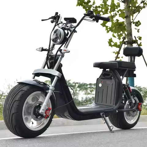 Citycoco Electric Scooter 4000W Powerful Motor Max Speed 60-70KM/H 60V25AH Battery Charging Mileage