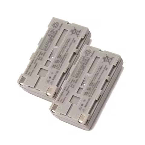 2pcs 7.2V 2500mAh Li-ion BT-66Q Battery Replacement for Toqcon GTS-750/900 Total Station Survey Inst