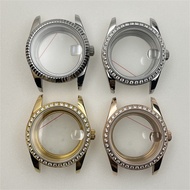 36mm Diamond Encrusted Watch Case Accessories for NH35A/NH36/4R35A/4R36A Movement