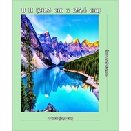 8R size full color photo printing