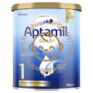 Aptamil Gold+ 1 Baby Infant Formula From Birth to 6 Months 900g