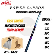 Exori Power Carbon Pole Rod Hard Action