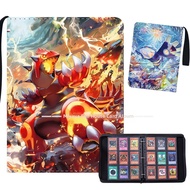 Pokemon TCG Card Storage Album PU Leather Binder 9 Grid Pocket Case for Pokemon Cards Collector Set 