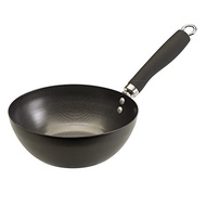 [ECOLUTION] EHKB-9136/P - Non-Stick Carbon Steel Wok with Soft Touch Riveted Handles