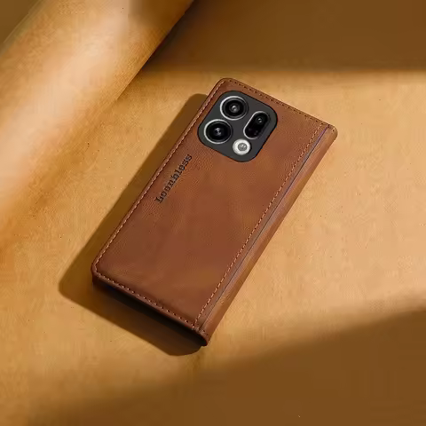 For Oppo Find X9 Case Oppo Find X9s Pro Cover Phone Wallet Flip Leather Etui Oppo Find X9 Ultra Magn