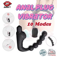 Plug Vibrator Vibrating Prostate Massage Beads Vibrator Silicone Vibration sex toys