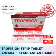 TROPIBION Strip tablet - Vitamin Mineral Supplement for Anemia and Blood Deficiency