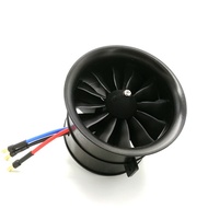 POWERFUN 70mm 12 Blades Ducted Fan EDF Unit with Brushless Motor for RC Airplane