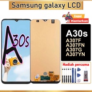 Samsung galaxy A30s A307F A307FN A307G A307YN LCD screen original + Kit Alat Percuma