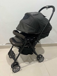 Combi secondhand Baby stroller รถเข็นเด็กมือสอง นำเข้าจากญี่ปุ่น สภาพดี