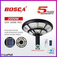 BOSCA 5 Years Warranty 1000w / 2000W Solar Garden Light Solar Street Light Outdoor Solar Light  With