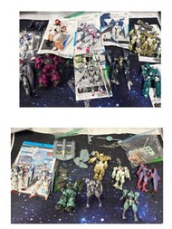 高達模型 hg gundam 水星之魔女 風靈 異靈 卡里班 魔靈 蘇箂塔 風靈支架 OP件 共21個 所見所得 不散