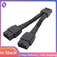 Dual 8Pin to 8Pin Power Cable Graphics Card Power Cord Cable for   K80/M40/P100/V1 GPU 10cm, B