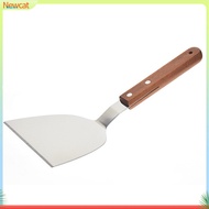 {Newcat}  Stainless Steel Steak Fried Shovel Leaky Spatula Pizza Peel Spade Kitchen Tool