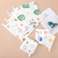 6 Layer Baby Handkerchief Bib Baby Face Towel Hankerchief Gauze Cotton Sapu tangan 手帕围嘴 25x25CM