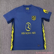 25-26 Atletico Madrid đi Jersey của nam giới cao bóng đá chất lượng Áo sơ mi có thể được tùy chỉnh