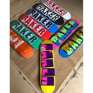 BAKER pro skateboard deck double kick tail skateboard deck 7 plys canandian maples deck DIY